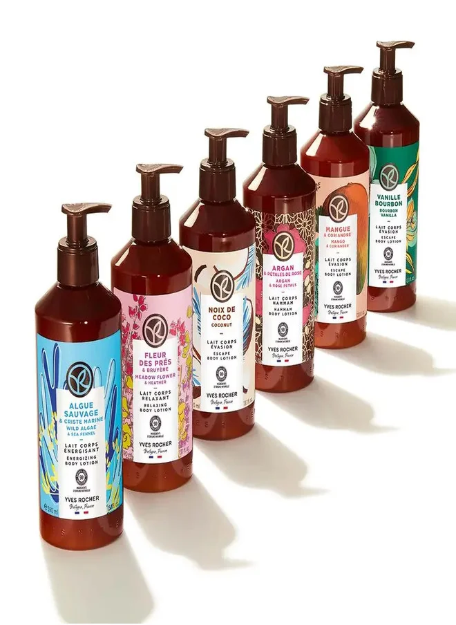ايف روشيه BODY LOTION RASPBERRY AND PEPPERMINT 390ML