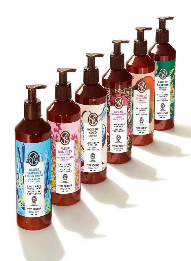 Yves Rocher BODY LOTION RASPBERRY AND PEPPERMINT 390ML - Image 3