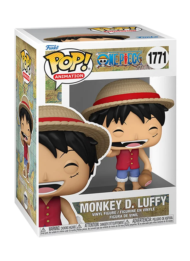 Funko Pop! Animation: One Piece - Luffy (Refresh), Collectable Vinyl Figure - Gift Idea - Official Merchandise - Toys for Kids & Adults - Movies Fans - Model Figure for Collectors and Display - 80365