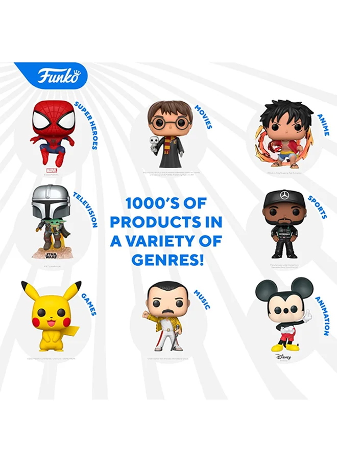 Funko Pop! Animation: One Piece - Luffy (Refresh), Collectable Vinyl Figure - Gift Idea - Official Merchandise - Toys for Kids & Adults - Movies Fans - Model Figure for Collectors and Display - 80365
