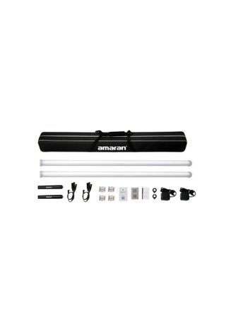 Aputure Amaran PT4C RGB LED Pixel Tube Light – 4-Foot, 2-Light Production Kit with RGBWW Pixels, Adjustable CCT (2700K–10000K), Built-in Battery, 16 Pixels per Tube, 46 Color Presets, Sidus Link App & DMX Control, Hard Case Included - pzsku/ZA5CBFF698E2F5BB153F9Z/45/_/1732360668/11339547-1925-4e8e-89ca-5ae1c275bdcf