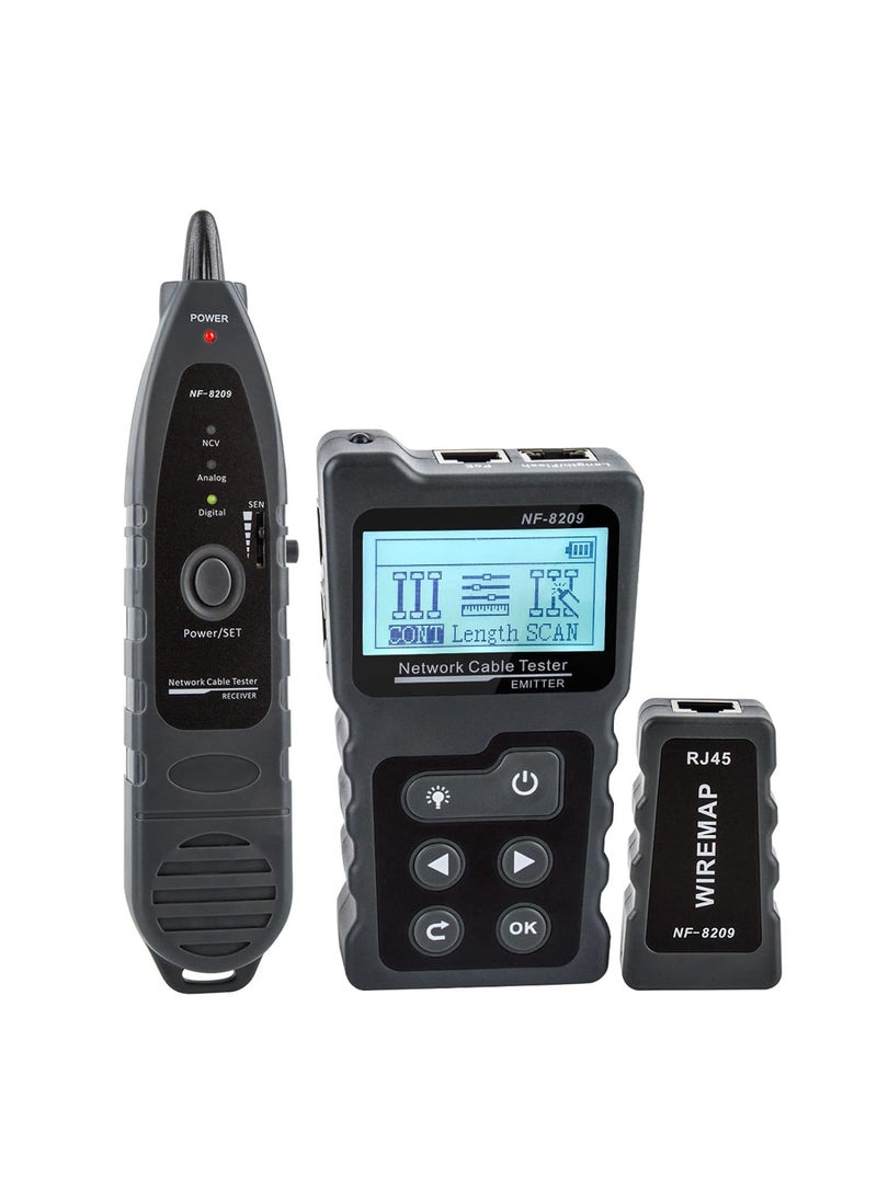 MiOne Multi-functional Network Cable Tester Black  - Image 1