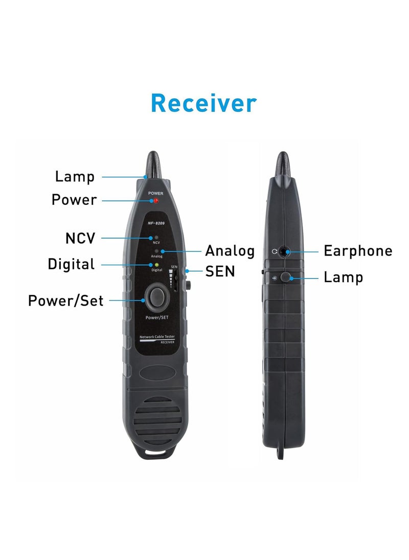 MiOne Multi-functional Network Cable Tester Black  - Image 3