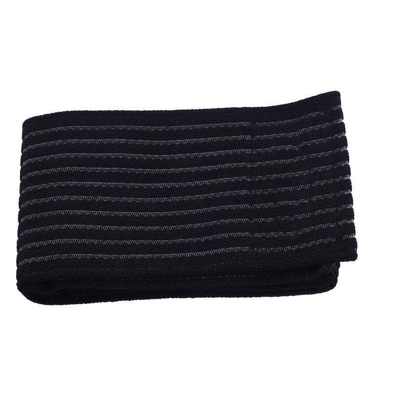 Adjustable Ankle Support Pad Protection Elastic Brace Guard Support for Gym Fitness Black - Image 1