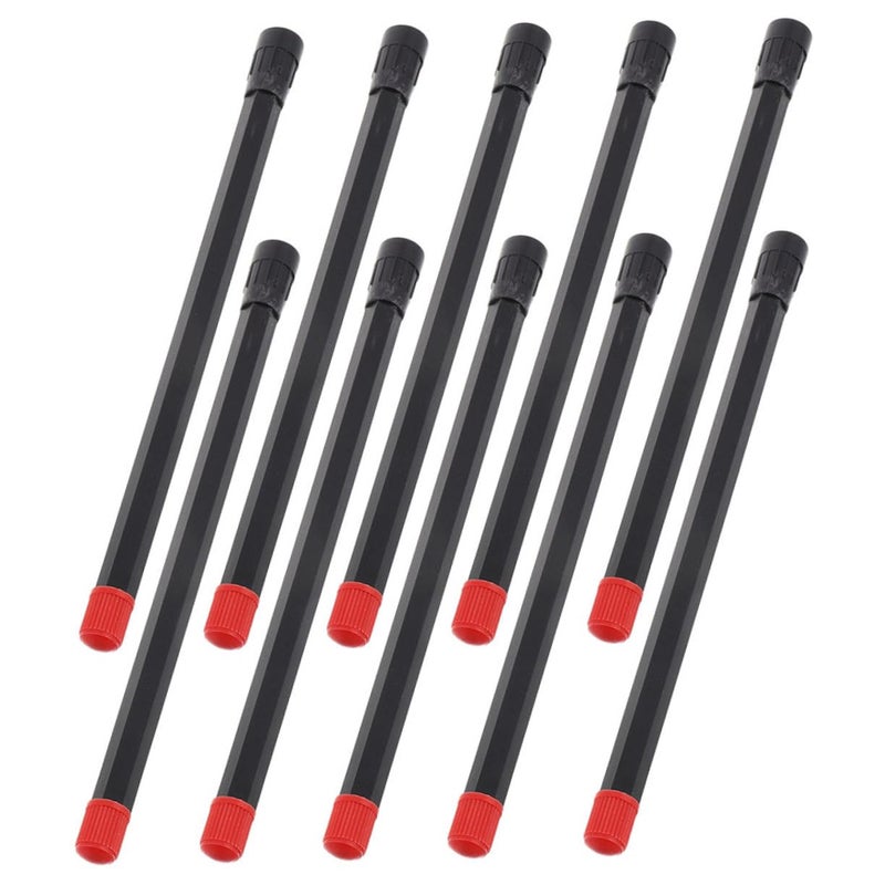 10 Pcs Plastic Tire Valve Stem Extensions for Easy Car Motorcycle Scooter Tire Inflation - Image 2