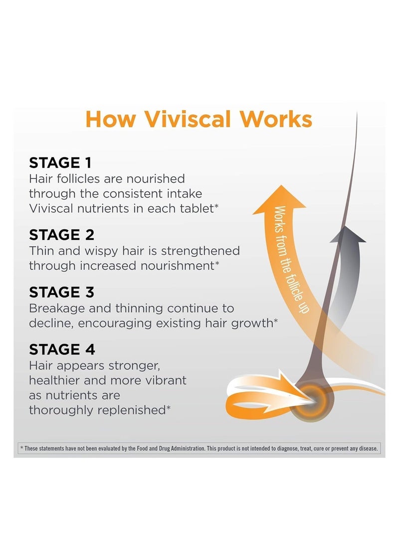 Viviscal Men's Hair Growth Supplements 60 Tablets - Image 3