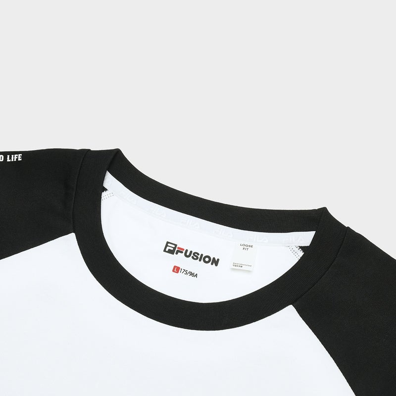 FILA FUSION T Shirt Men's White - Image 3