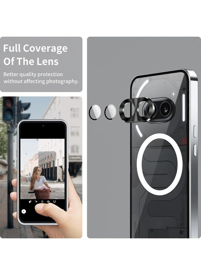 HuHa For Nothing Phone 2a / 2a Plus Magnetic Metal Phone Case(Silver) - Image 3