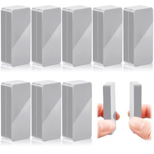 Copkim 16 Pieces Outdoor Curtain Weights Waterproof Magnetic Drapery Weights for Home Decor Bathroom, Shower, Liner, Flags Tablecloth to Stop Wind (Gray) - Image 1