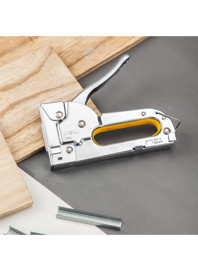 ديلي أداة تدبيس معدنية Deli ET35011 - أداة تدبيس شديدة التحمل باللون الفضي - Image 3