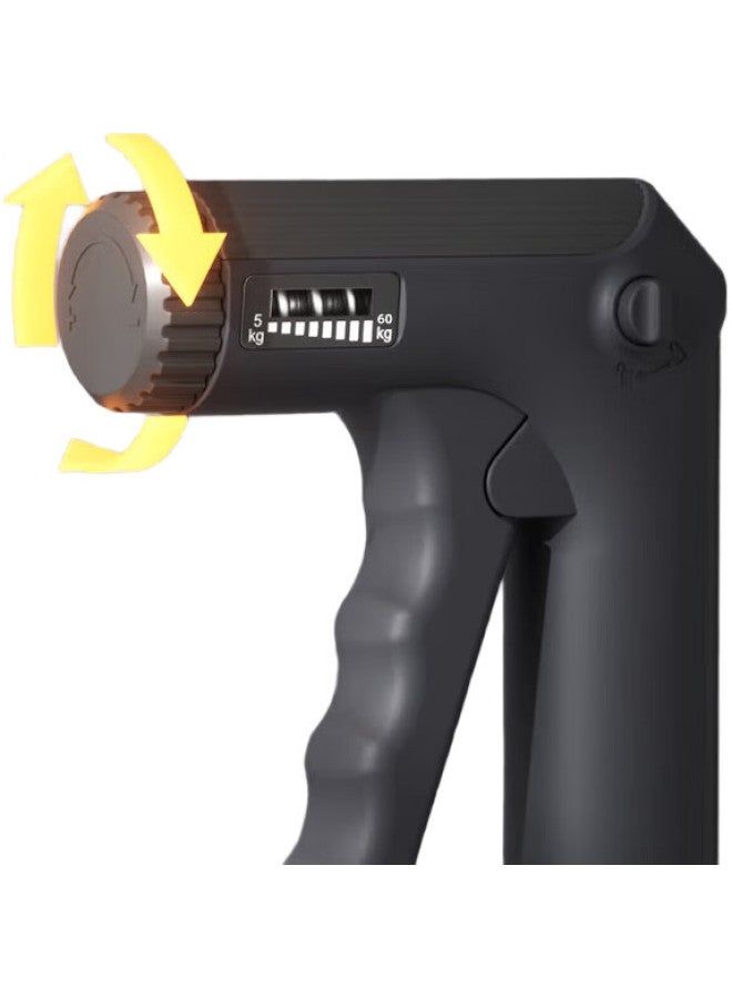 INVUI Hand Grip Strengthener, Multi-Functional Adjustable Counting 60Kg, Men'S Hand Strength Training, Rehabilitation Exercise, White - Image 1