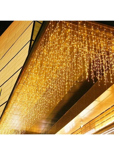 LED Curtain Lights 6*0.5 (144 LEDs) - Decor for Ramadan, Eid, Parties & Romantic Ambience
