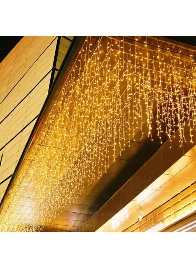 ليد ستارة إضاءة ليد احتفالية 6*0.5 (144LED) - زينة رمضان، العيد، مناسبات خاصة، أجواء رومانسية - Image 1