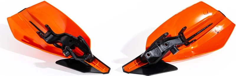 سافاج Motorcycle Handguard Universal Orange Black Handguard Ktm