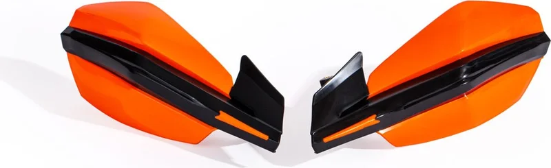 سافاج Motorcycle Handguard Universal Orange Black Handguard Ktm