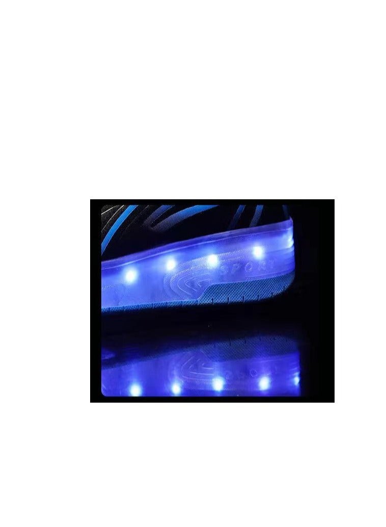 Loquat Breathability Roller Shoes USB Charge Girls Boys Sneakers with Wheels LED Roller Skates Shoes Multicolour  - Image 5