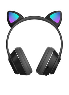 ProOne ProOne PHB3550 Bluetooth Gaming Headset with Microphone - Wireless Headphones for PC PS5 PS4 Mac, 40mm Drivers, 10Hrs Playtime, Colorful LED Lights, Gaming Headphones (Black)  - Image 1