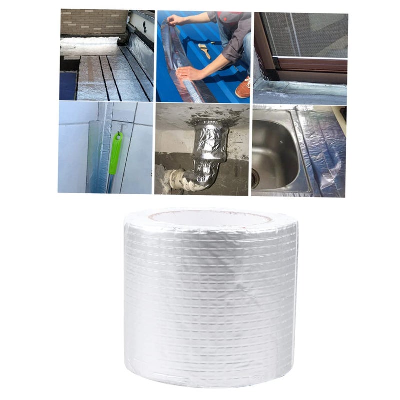 Butyl Rubber Roof Repair Tape 10m x 10cm Waterproof Sealant For Roofs And Hoses - Image 3