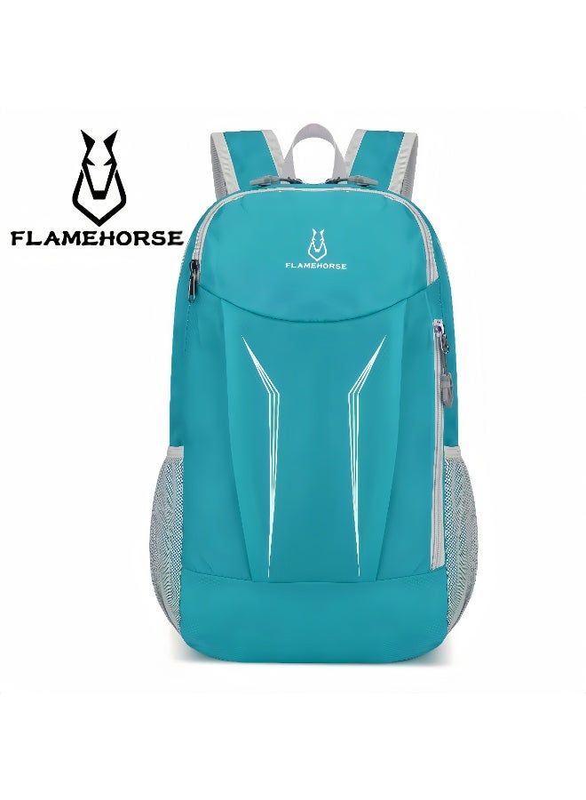 FLAMEHORSE Men's and Women's Folding Bag Outdoor Backpack Ultralight Skin Bag Running Bag Yoga Backpack Nylon Waterproof Backpack - Image 1