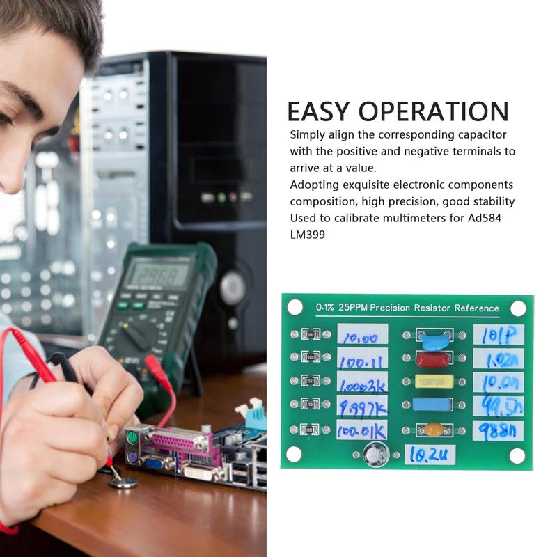 لوحة معايرة ثنائي الفينيل متعدد الكلور مقاومة مكثف لوحة مرجعية لأجهزة قياس الملتيميتر - Image 3