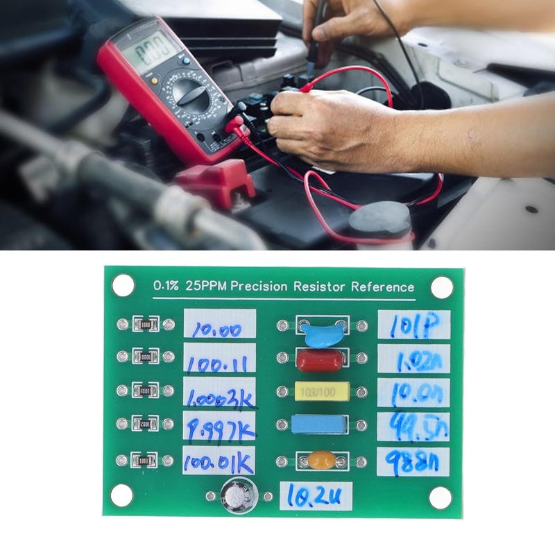 لوحة معايرة ثنائي الفينيل متعدد الكلور مقاومة مكثف لوحة مرجعية لأجهزة قياس الملتيميتر - Image 4