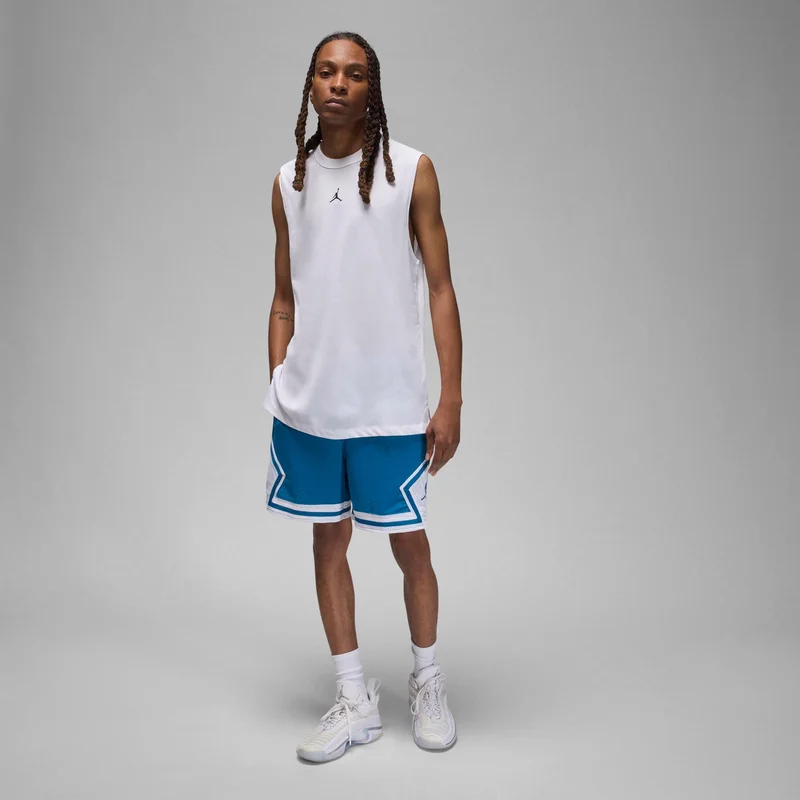 Jordan White Men's Sport Dri-FIT Top for Men | Best Price UAE