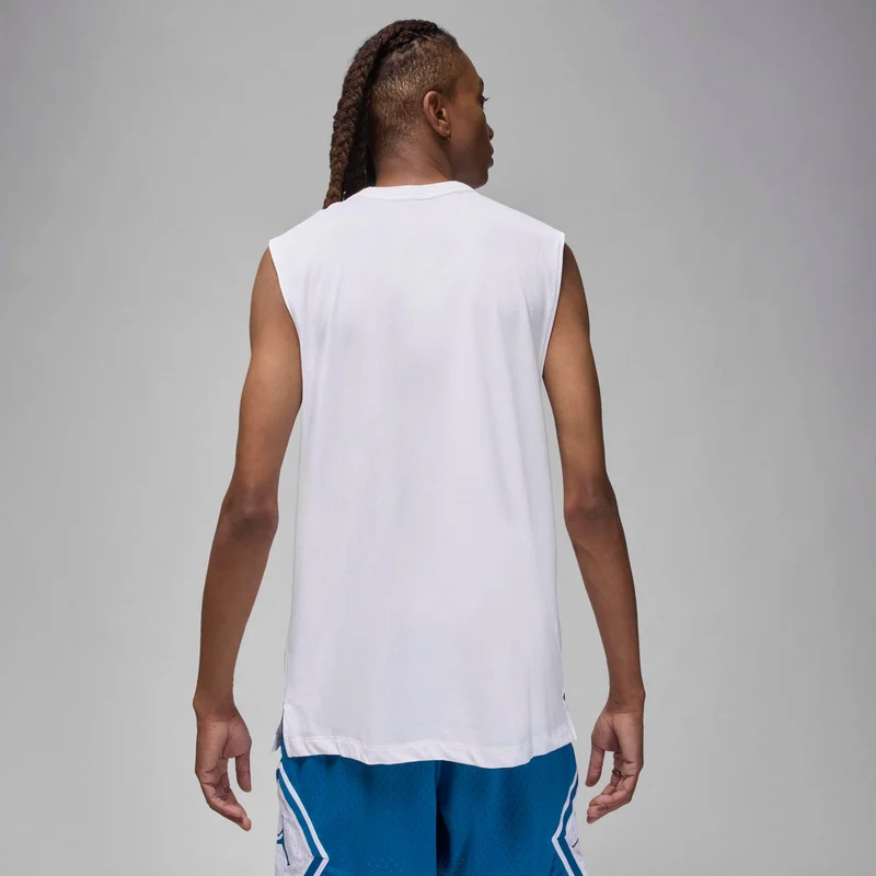 Jordan White Men's Sport Dri-FIT Top for Men | Best Price UAE