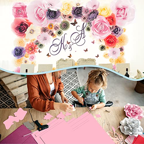 Goefun 100 Sheets Pink Cardstock 8.5 x 11 Thick Paper, Goefun 80lb Card Stock Printer Paper for Arts & Crafts, Presentations, Stationary Printing - Image 4