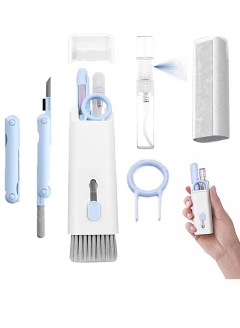 Soft Keyboard Cleaner Multifunctional Phone Computer Cleaning Tools Cleaning Kit Soft Silicone Keycap Puller For Bluetooth Headphones Laptop Wireless Speakers Camera Lens