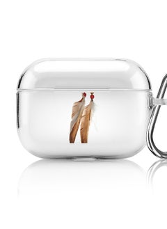 Stylizedd Classic Clear printed Case for Apple AirPods Pro 2nd Generation Thin Transparent Cover [Designed for Apple AirPods Pro 2nd Generation] - Chief Longfeathers  - Image 1