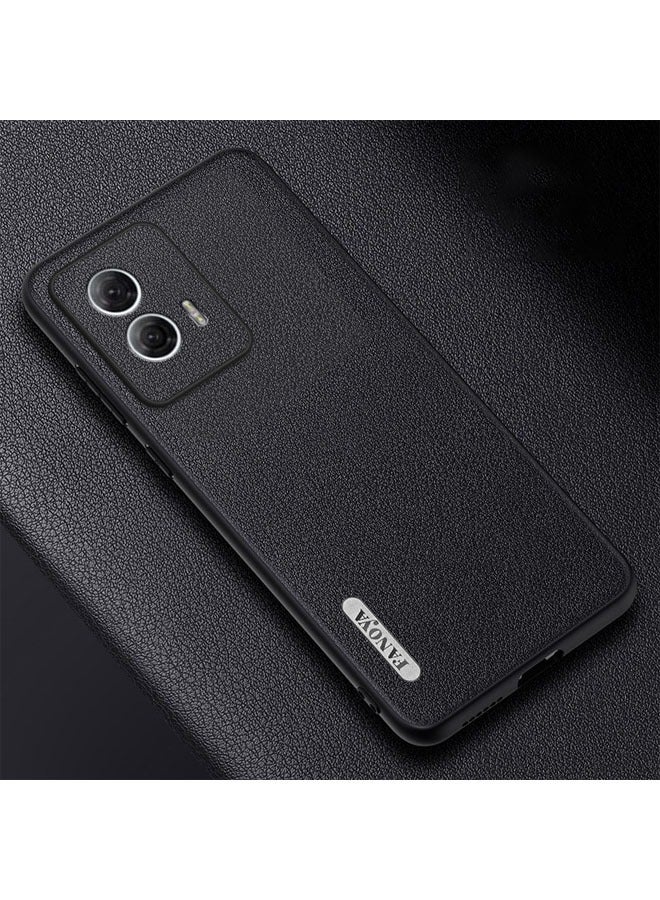 عام متوافق مع جراب موتورولا إدج 50 فيوجن، حماية حواف ناعمة من TPU، جراب مقاوم للصدمات مع ملمس جلدي لإدج 50 فيوجن. - Image 3