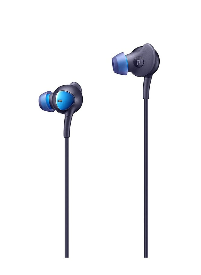 سماعات أذن سلكية من النوع C مع ميكروفون قابل للفصل متوافقة مع أجهزة الكمبيوتر المحمول والأجهزة المحمولة - أسود - Image 3