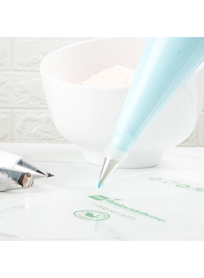 Restaurantware Pastry Tek Leaf Icing Tip, 1 Reusable Piping Tip - #74, Dent-Resistant, Stainless Steel Decorating Cake Tip, Dishwasher-Safe, Decorate Cupcakes, Cakes, or Cookies - Image 3