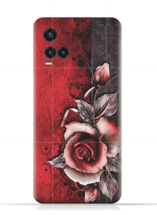 إيه إم سي ديزاين غطاء حماية بطبعة هاتف فيفو Y33s