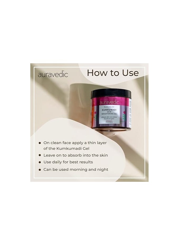 Auravedic Auravedic Kumkumadi Gel Kumkumadi tailam oil for face oil for glowing skin kumkumadi oil gel for skin  - Image 4