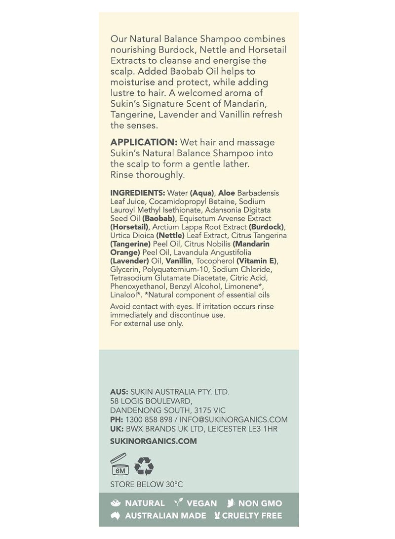 Sukin Natural Balance Shampoo 500ml - Image 5