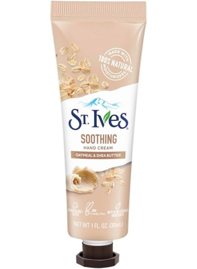 ST. Ives Soothing Oatmeal & Shea Butter Hand Cream For Smooth & Supple 30 ml