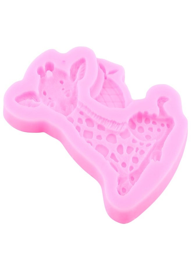 Mujiang Jungle Safari Animal Cake Mold Lion Elephant Silicone Mold Giraffe Zebra Hippo Fondant Molds For Cake Decorating Cupcake Topper Chocolate Candy Polymer Clay Gum Paste Set Of 5 - Image 5