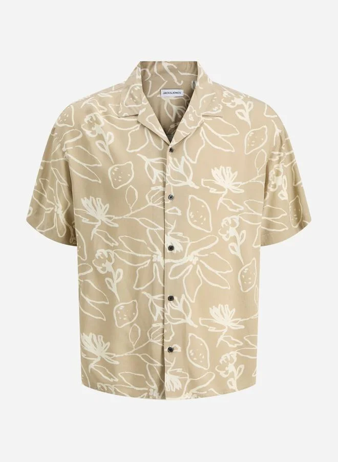 JACK & JONES Jack & Jones Jjrox All-Over Print Short Sleeve Resort Shirt