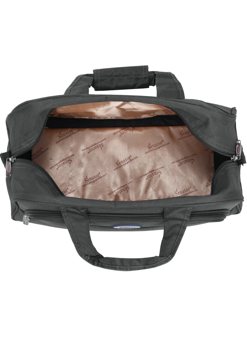 SENATOR Travel Duffle Bag for Unisex Lightweight Nylon Bag Multi Pocket Water & Scratch Resistant Adjustable Shoulder Strap Weekend Bag Convenient Carry On Luggage for Camping Training 42L EA218 - Image 5