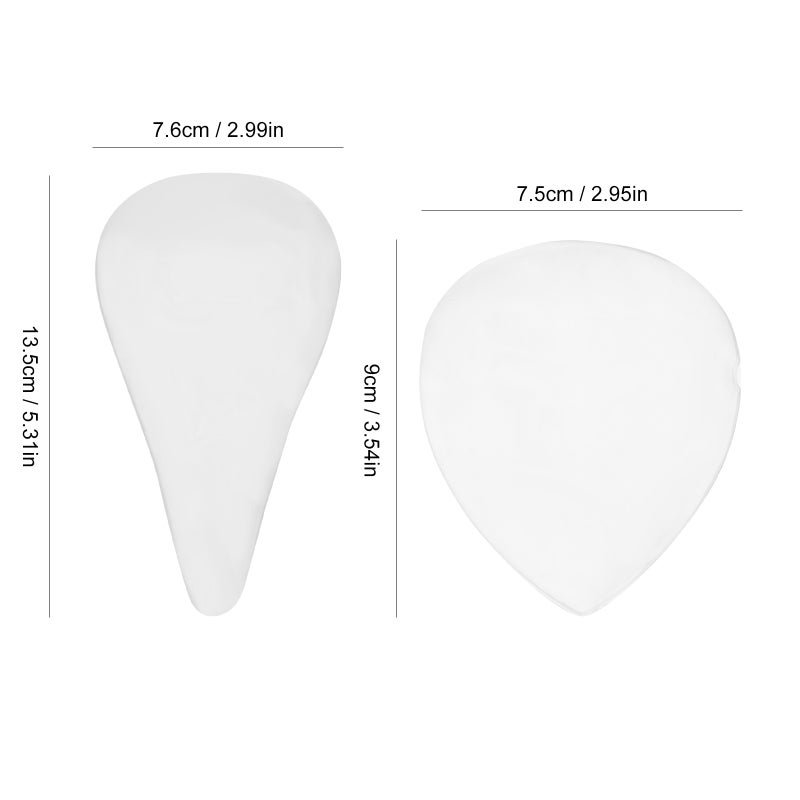 Camel Toe Pad Silicone Camel Toe Concealer Reusable Invisible Adhesive for Women Swimwear Waterproof Swimming Cover Pad 2 Pack - Image 3