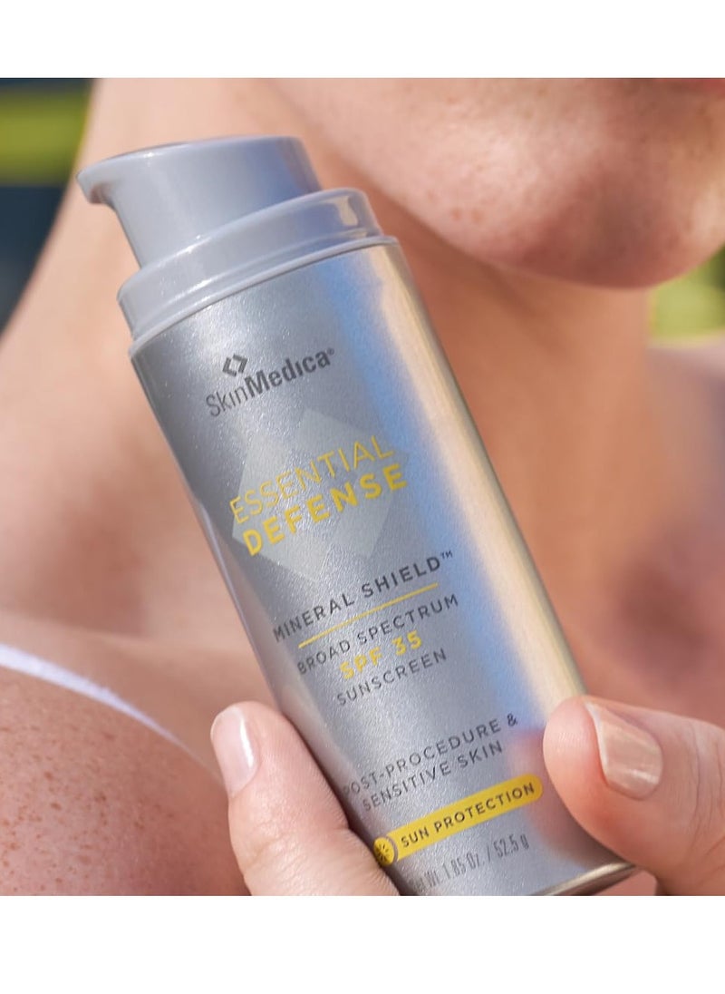 Skinmedica SkinMedica Essential Defense Mineral Shield SPF Sunscreen for Face. This Lightweight, Facial Sunscreen is Ideal for Oily and/or Combination Skin, 1.85 Oz  - Image 2