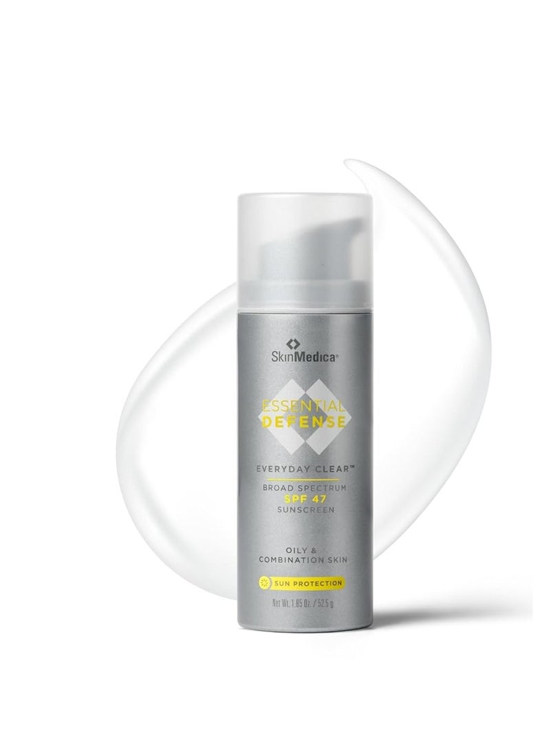Skinmedica SkinMedica Essential Defense Mineral Shield SPF Sunscreen for Face. This Lightweight, Facial Sunscreen is Ideal for Oily and/or Combination Skin, 1.85 Oz  - Image 1