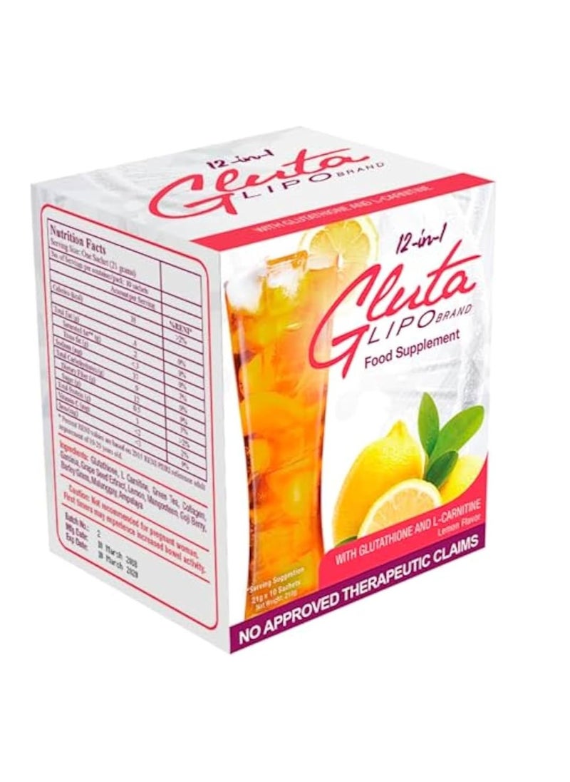 Gluta 12 in 1 Gluta Lipo Detox Juice  - Image 1