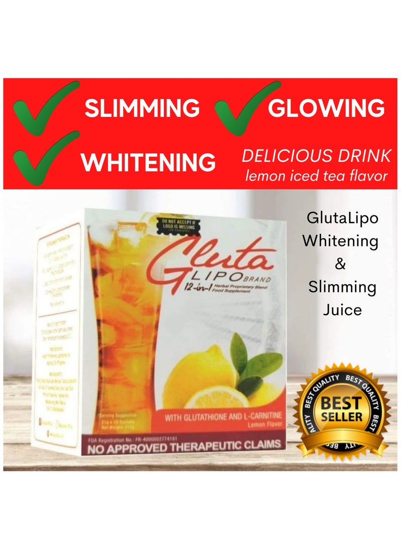 Gluta 12 in 1 Gluta Lipo Detox Juice  - Image 2