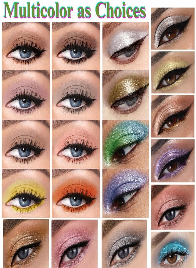 ONarisae Eyeshadow liquid Glitter Long Lasting Pigments Metals Gloss Shimmer Eyeshadow Glow Eye Makeup (Rosegold) - Image 3