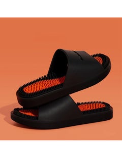 GMORO Men's Plantar Fasciitis Massage Slippers,Acupuncture Slippers,Foot Pain Relief,Non-Slip Massage Sandals,Bathing and Stress Relief  - Image 3