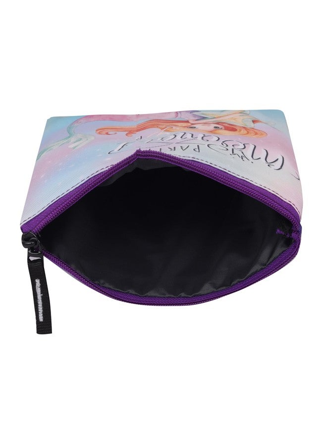 ECHO BOOMERS New Twin Mermaid Printed Combo Folder Set Jr. | A4 & Mini Water-Resistant Folders | Cushioned, Padded, Stylish & Washable | Perfect for Documents, Gadgets, Art Supplies, Travel & Kids Accessories - Image 3