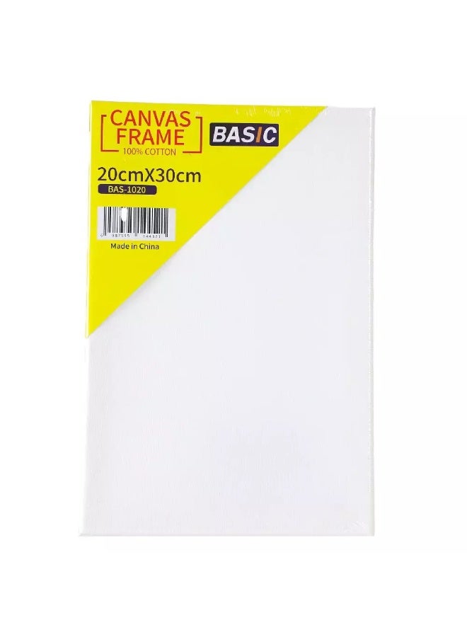 Basic Canvas Board, 20x30 CM - White - Image 3