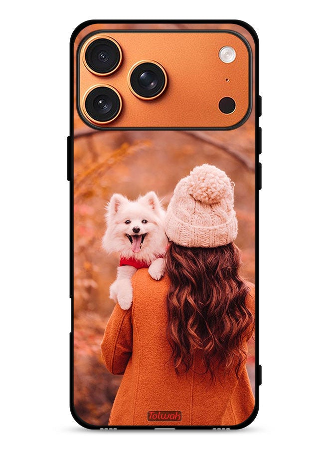 Tolwak Apple iPhone 17 Pro Max Protective Case Cover Holding Puppy - Image 1
